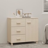 Dressoir Massief Grenen Honingbruin 90cm - 46% Korting!
