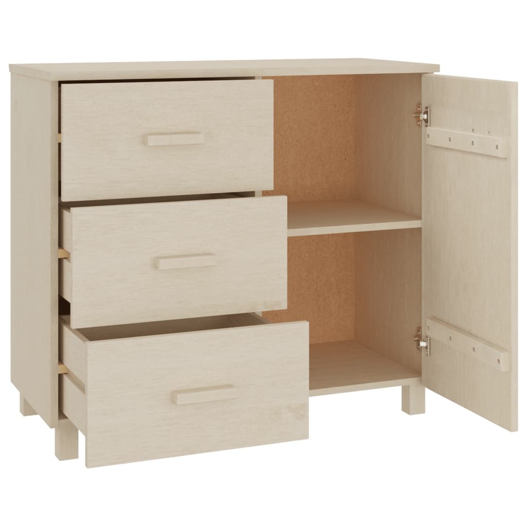 Dressoir Massief Grenen Honingbruin 90cm - 46% Korting!