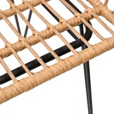 Tuinstoelen (2 st) PE-Rattan - Nagenoeg Nieuw! 46% Korting