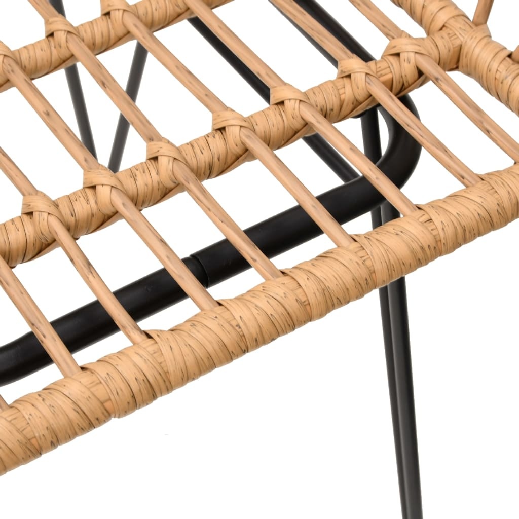 Tuinstoelen (2 st) PE-Rattan - Nagenoeg Nieuw! 46% Korting
