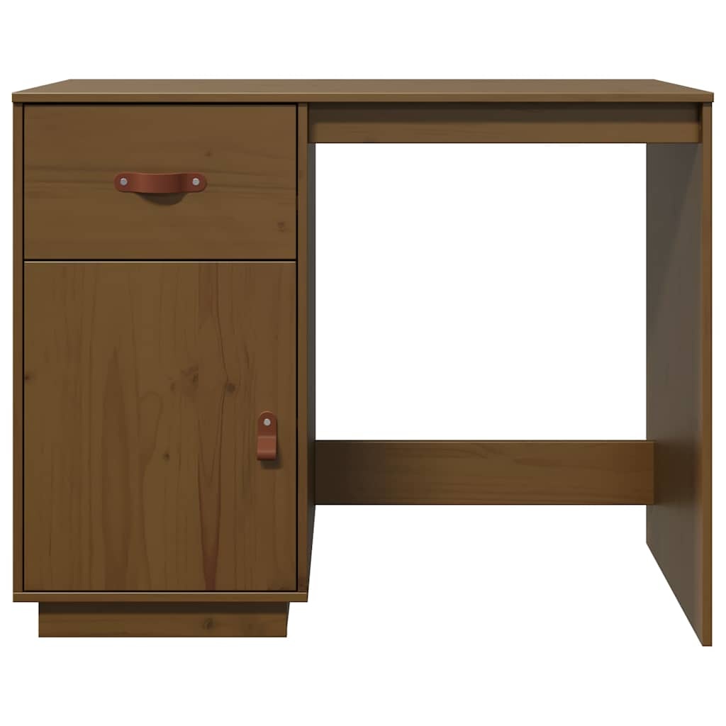 Bureau Grenenhout Honingbruin 95cm - 60% Korting!
