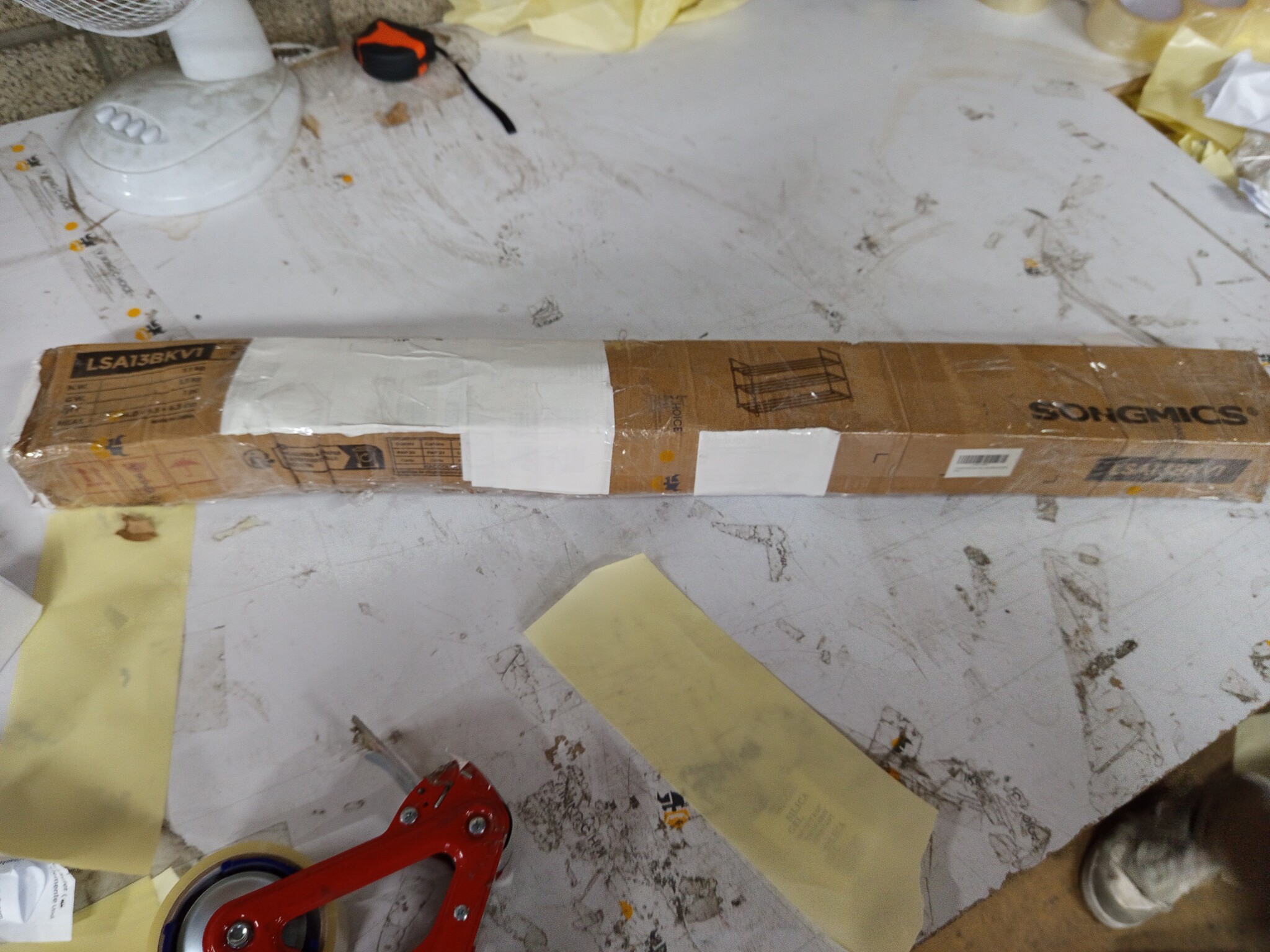 Schoenenrek Metaal 3-laags Zwart -59%! (max. 15 paar)