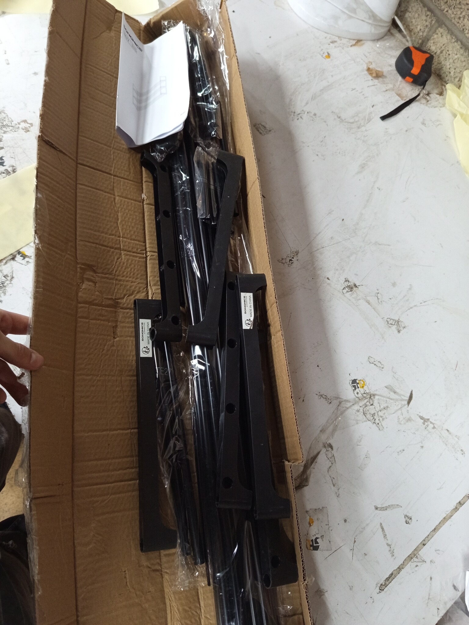 Schoenenrek Metaal 3-laags Zwart -59%! (max. 15 paar)