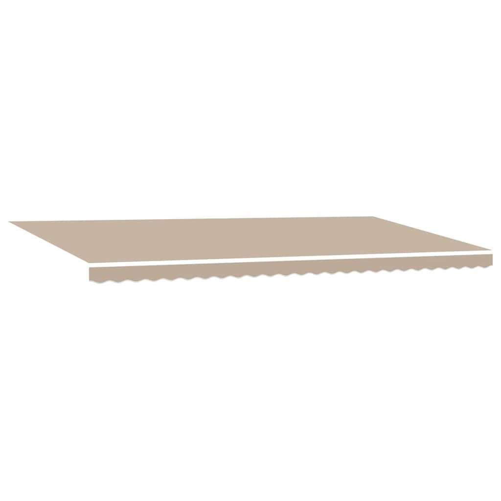 vidaXL Zonneschermdoek Beige 600x300cm - 46% Korting!