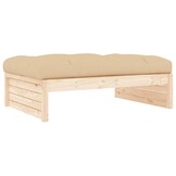 VidaXL Tuinvoetenbank Grenenhout 120x80 - 46% Korting!