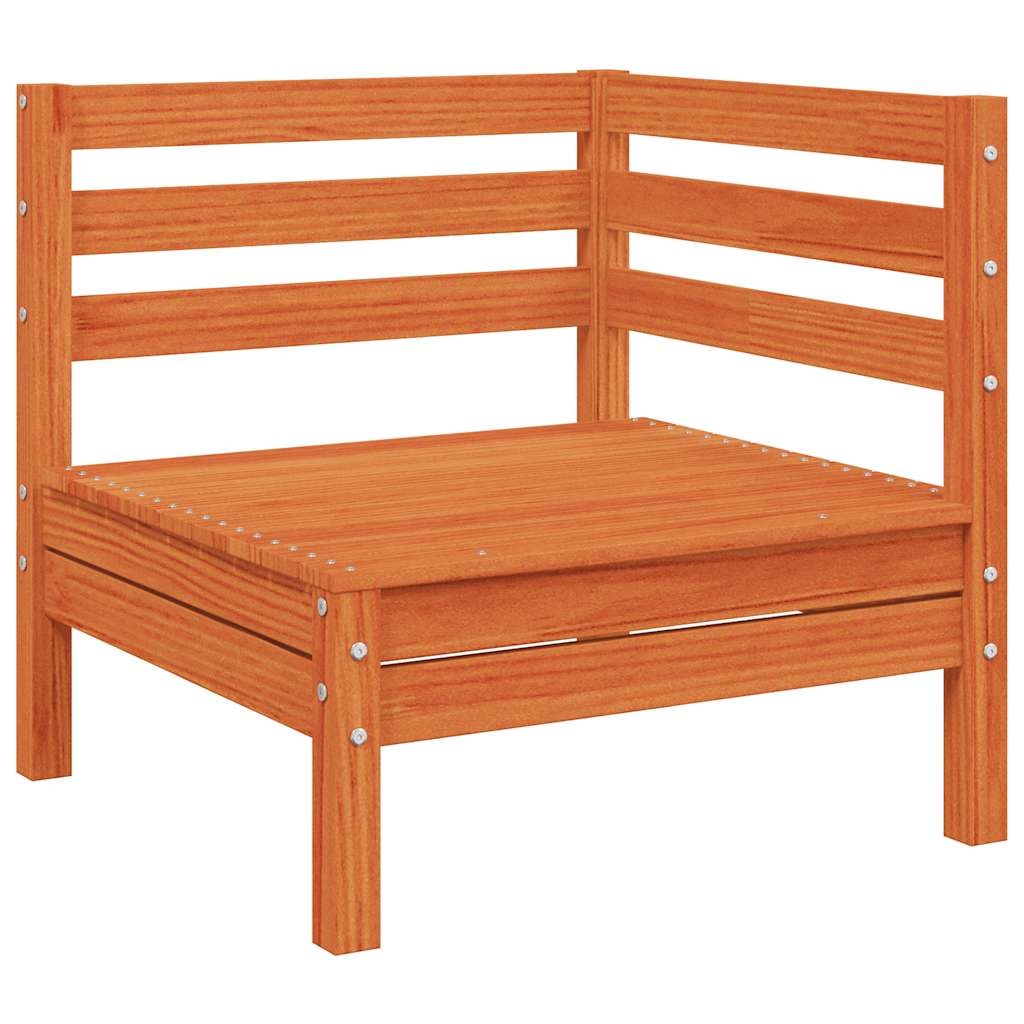 Tuinhoekbank Grenenhout Wasbruin + Kussens - 46% Korting!