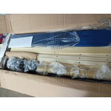 vidaXL Bedframe 100x200 Blauw - Snee in Stof, 64% Korting!