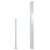 vidaXL Uittrekbaar Tuinscherm 140x300 cm Crème - 61% Korting!