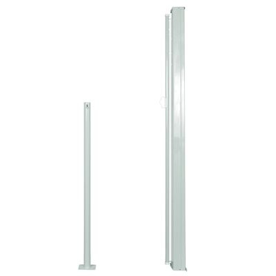 vidaXL Uittrekbaar Tuinscherm 140x300 cm Crème - 61% Korting!