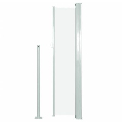 vidaXL Uittrekbaar Tuinscherm 140x300 cm Crème - 61% Korting!