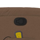 Massagestoel Bruin Stof - Verstelbaar & Comfortabel! 46% Korting