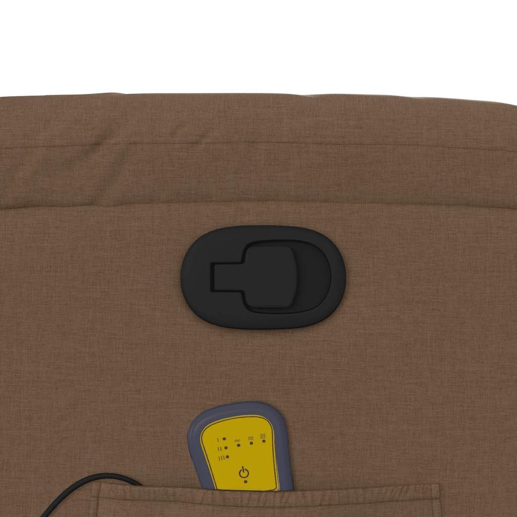 Massagestoel Bruin Stof - Verstelbaar & Comfortabel! 46% Korting