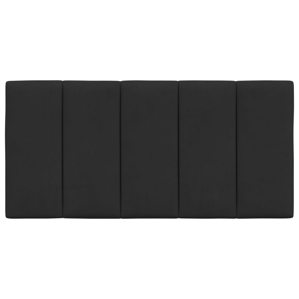 Hoofdbordkussen Fluweel Zwart 100cm - 46% Korting!