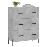 VidaXL Dressoir Betongrijs 69,5cm - 46% Korting!