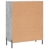 VidaXL Dressoir Betongrijs 69,5cm - 46% Korting!