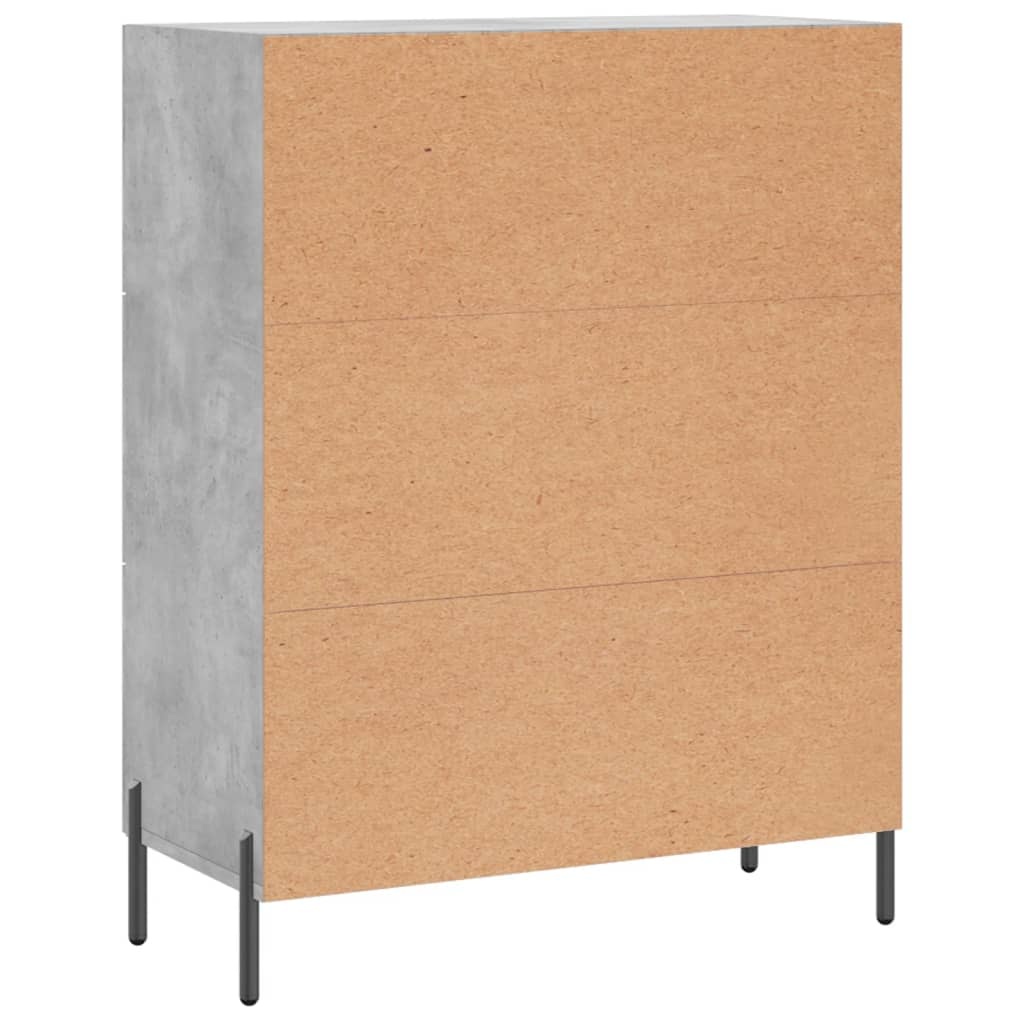 VidaXL Dressoir Betongrijs 69,5cm - 46% Korting!