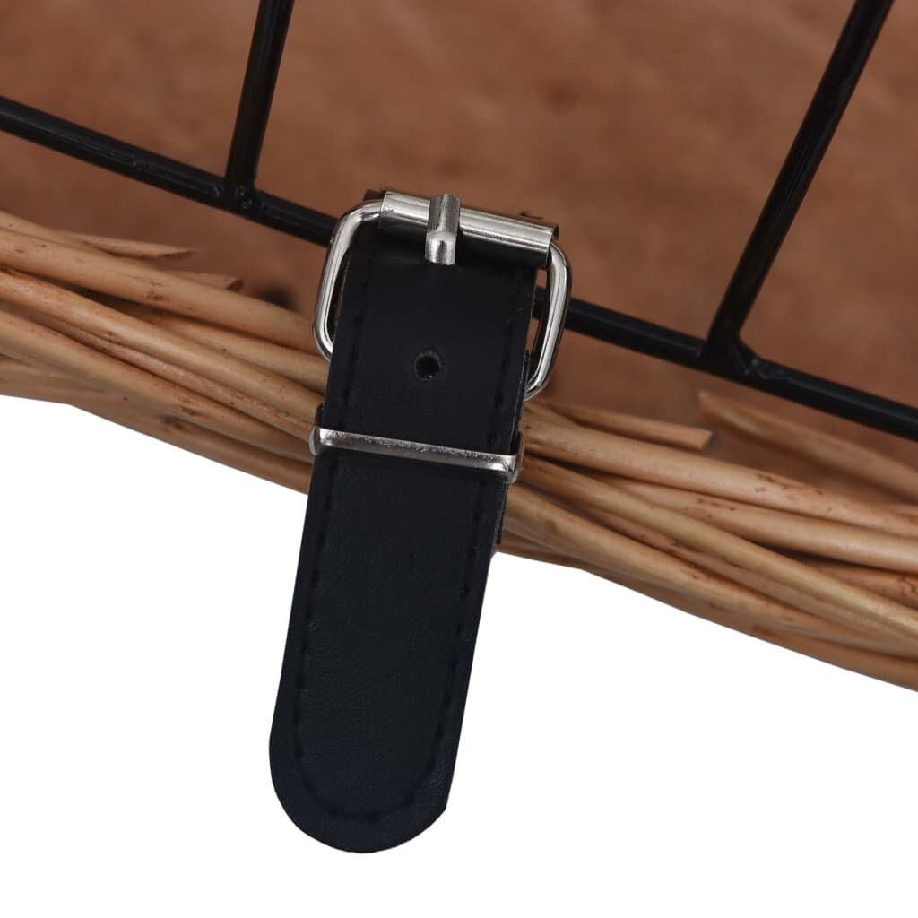 Fietsstuurmand Wilgenhout + Deksel - 51% Korting!