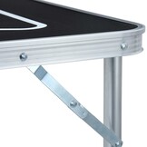Bierpongtafel Inklapbaar 240cm Zwart - 46% Korting!