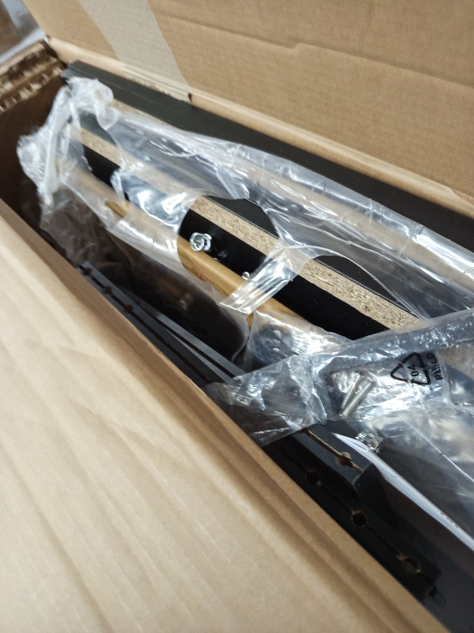 Dressoir Zwart Hout 69cm - 59% Korting - Tweede Kans!