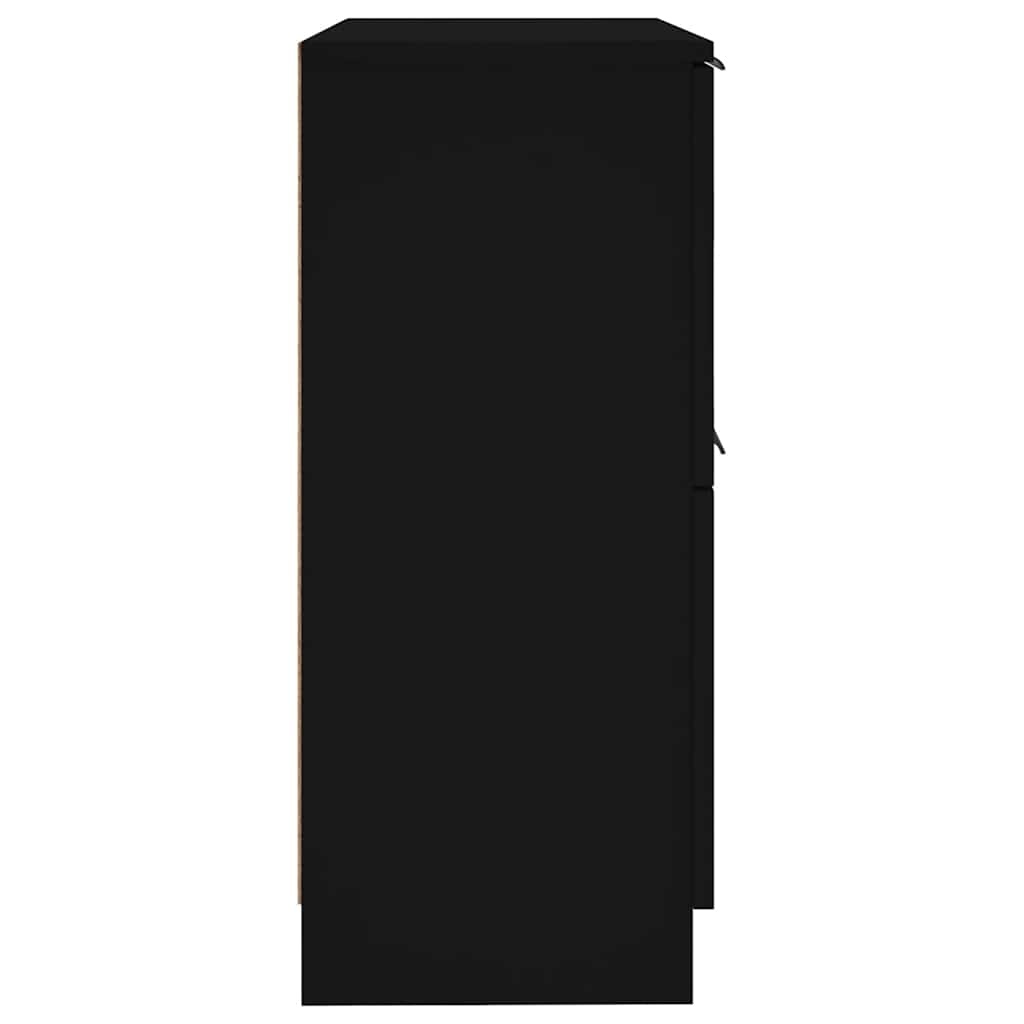 VidaXL Dressoir Zwart 30x30x70cm - 46% Korting!