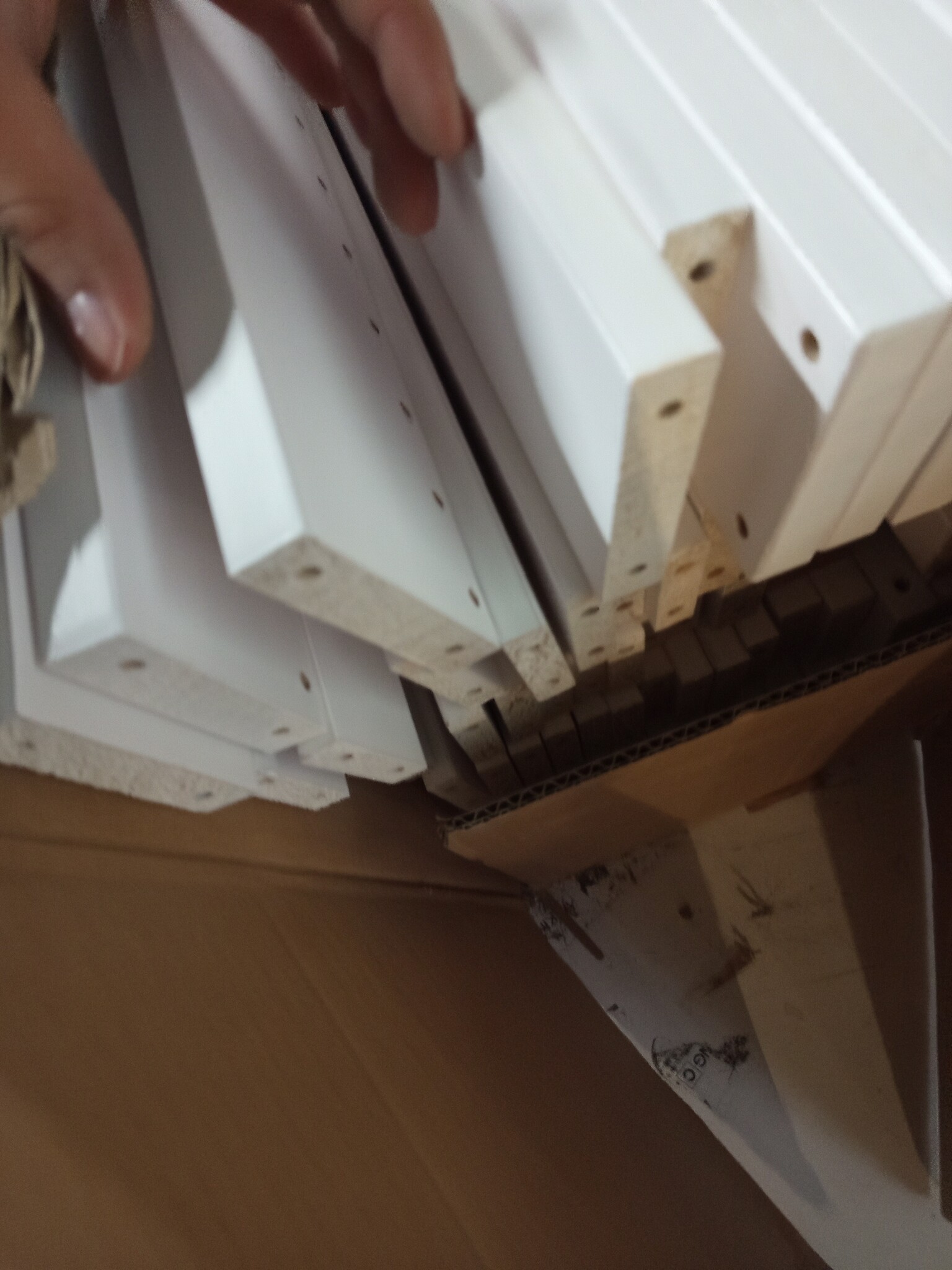 VidaXL Loungeset Grenenhout Wit - 67% Korting! (Lichte schade)