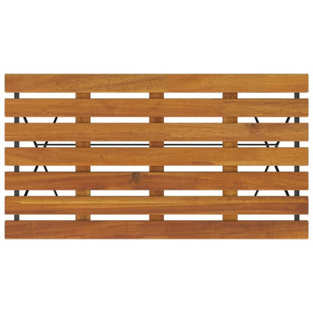 vidaXL Inklapbare Bistrotafel Acaciahout -60%! (Incompleet)