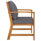 Tuinstoelen (2x) Acaciahout + Kussens -40%! Zo Goed Als Nieuw!