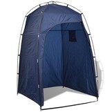 vidaXL Douchetent/Omkleedtent Blauw - 46% Korting!