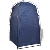 vidaXL Douchetent/Omkleedtent Blauw - 46% Korting!