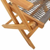 vidaXL Tuinstoelen (2 st) Acaciahout Grijs - 46% Korting!