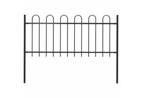 vidaXL Tuinhek 1.8m Zwart - Zo Goed Als Nieuw - 46% Korting!