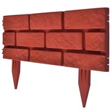 Borderranden (11 stuks) Baksteen Design - 64% Korting!