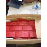 Borderranden (11 stuks) Baksteen Design - 64% Korting!