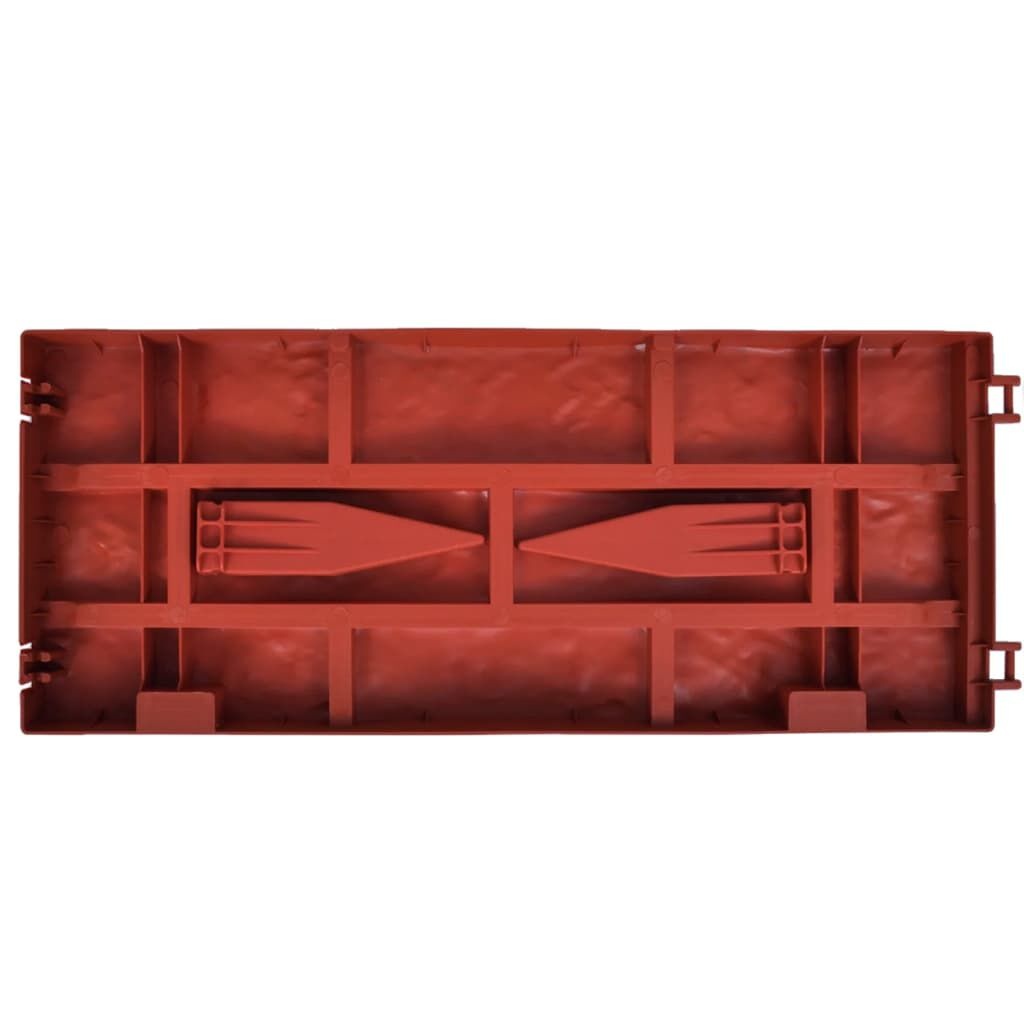 Borderranden (11 stuks) Baksteen Design - 64% Korting!