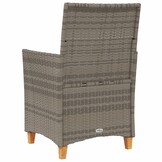 vidaXL Tuinstoelen (2) Grijs - 64% Korting! Krasje