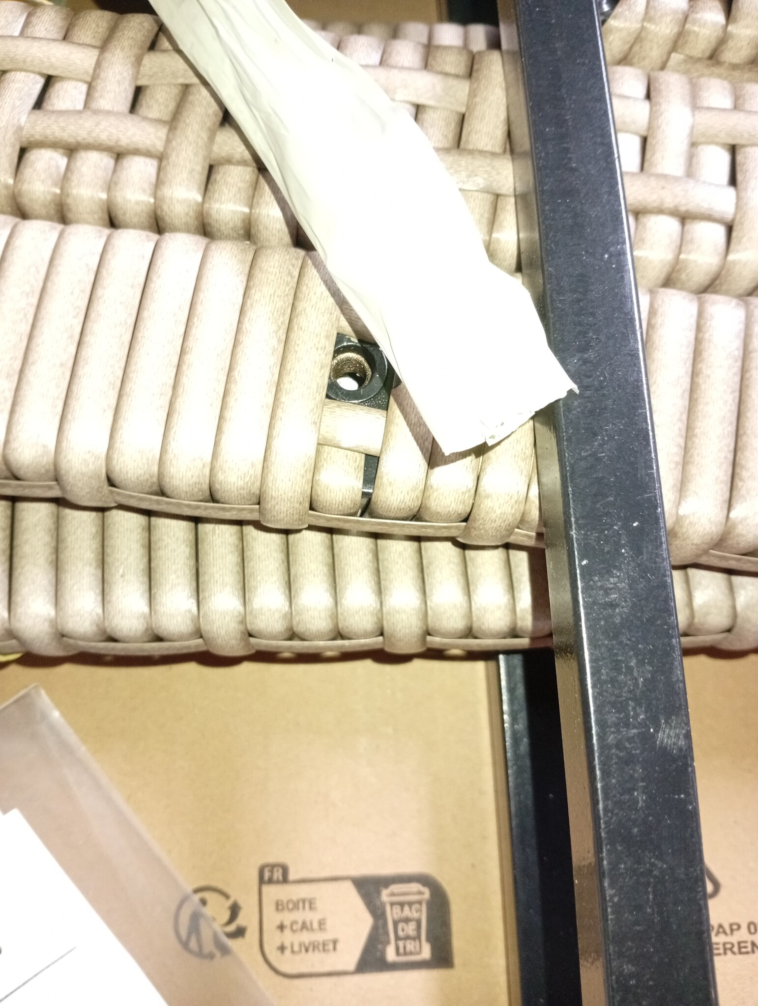 VidaXL Tuintafel Rattan Beige -59%! Outlet Deal