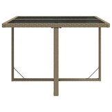 VidaXL Tuintafel Rattan Beige -59%! Outlet Deal