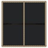 VidaXL Tuintafel Rattan Beige -59%! Outlet Deal