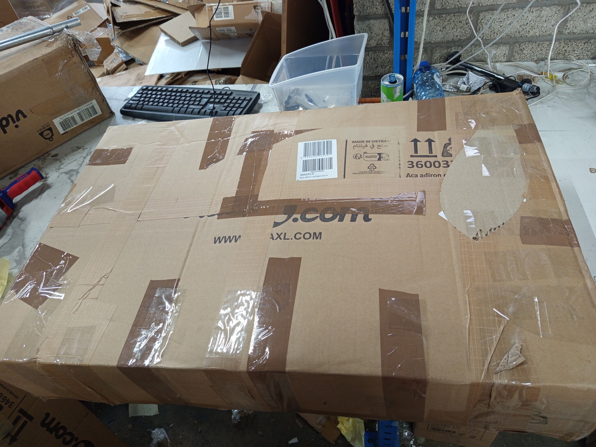 Adirondack Tuinstoel + Voetenbank Acaciahout -59% Korting!