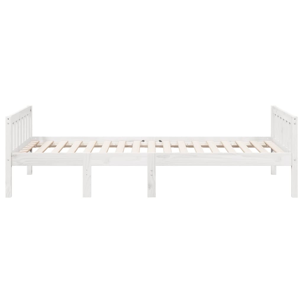 Kinderbed 75x190 Wit Grenenhout - Zo Goed Als Nieuw! -46%
