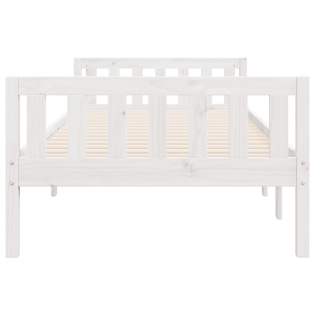 Kinderbed 75x190 Wit Grenenhout - Zo Goed Als Nieuw! -46%