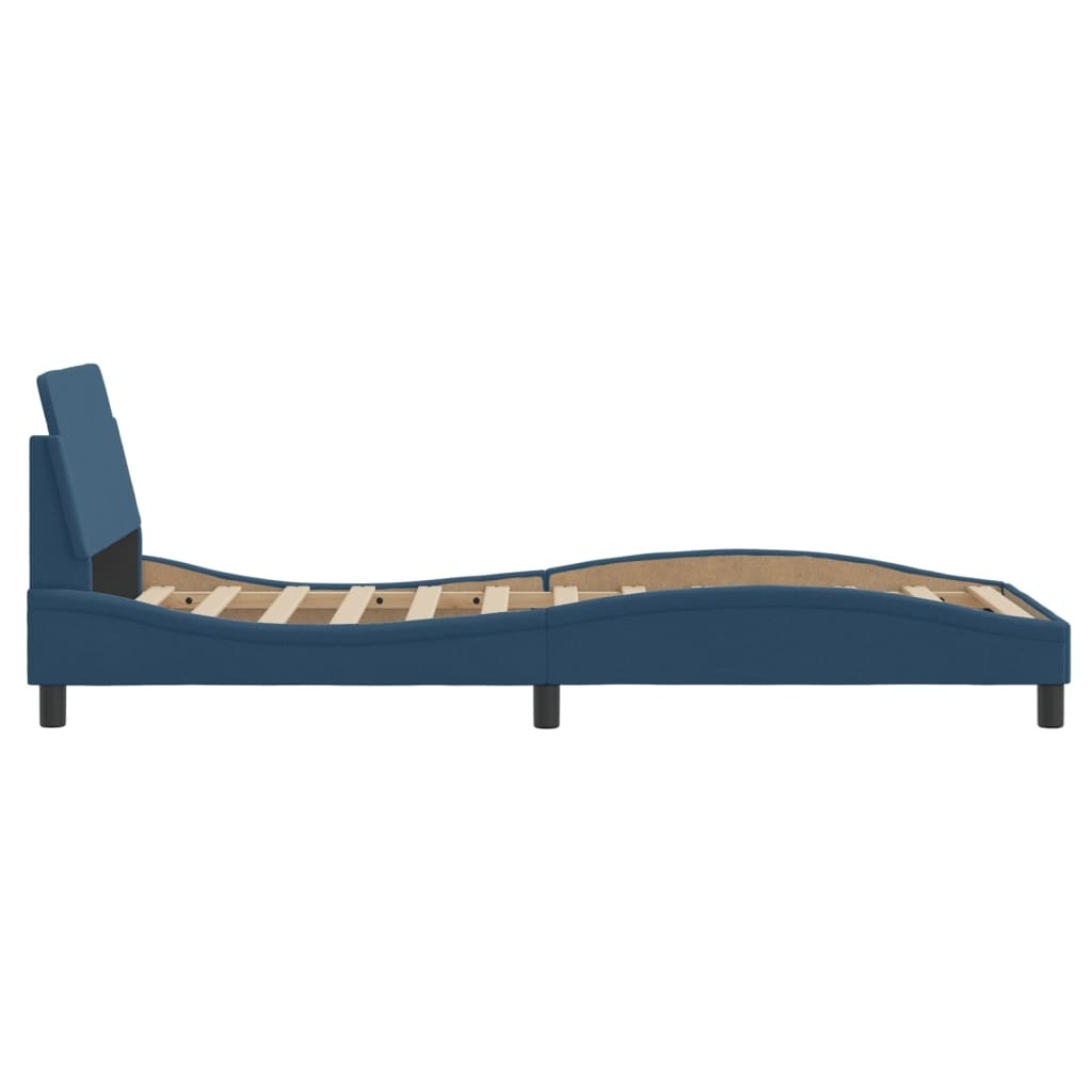 VidaXL Bedframe Blauw 90x190 cm - Dover - 46% Korting!