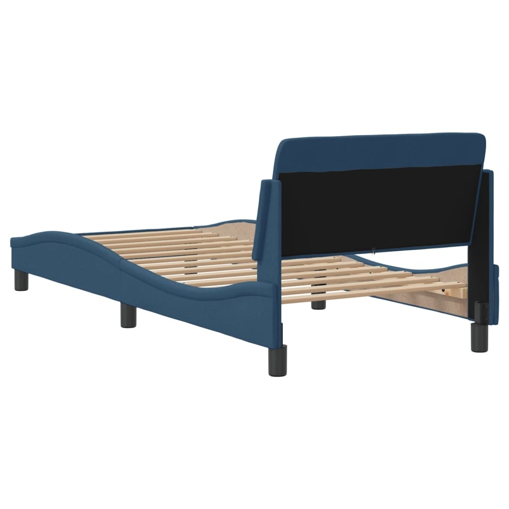 VidaXL Bedframe Blauw 90x190 cm - Dover - 46% Korting!