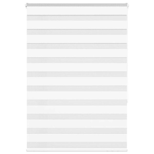 vidaXL Zebra Rolgordijn Wit 105x150cm - 61% Korting!