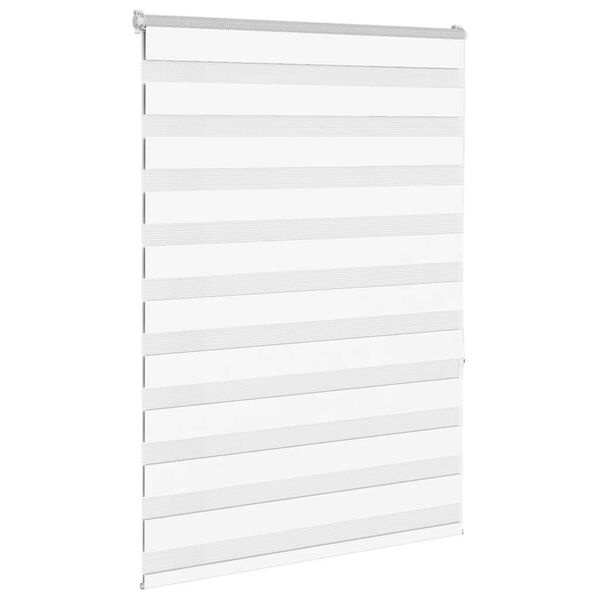 vidaXL Zebra Rolgordijn Wit 105x150cm - 61% Korting!