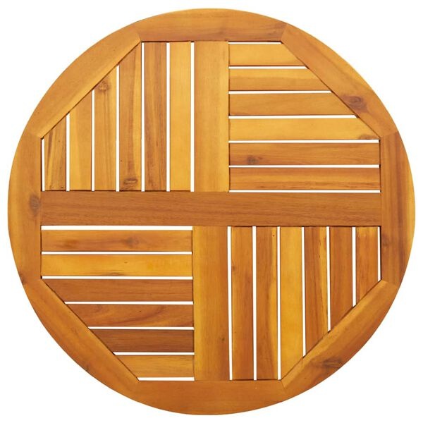 VidaXL Tafelblad Acaciahout Ø70cm - Deukjes, 68% Korting!