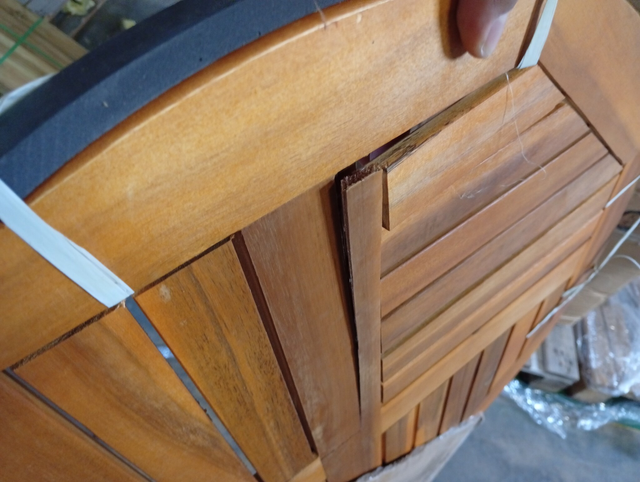 VidaXL Tafelblad Acaciahout Ø70cm - Deukjes, 68% Korting!