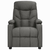 vidaXL Verstelbare Fauteuil Donkergrijs - 46% Korting!