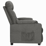 vidaXL Verstelbare Fauteuil Donkergrijs - 46% Korting!