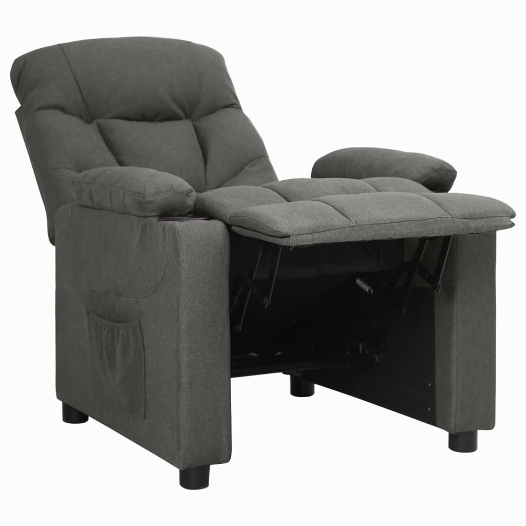 vidaXL Verstelbare Fauteuil Donkergrijs - 46% Korting!